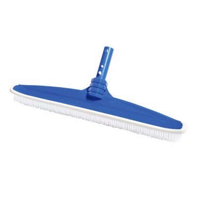 BONNY 20" Swimming Pool Cleaning Wall Brush with rubber bumper easily sweep algae from walls/ floors/steps